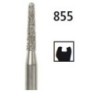 Diamond bur - cone round end 855, turbine FG