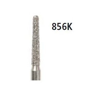 Diamond bur - cone round end 856K, turbine FG