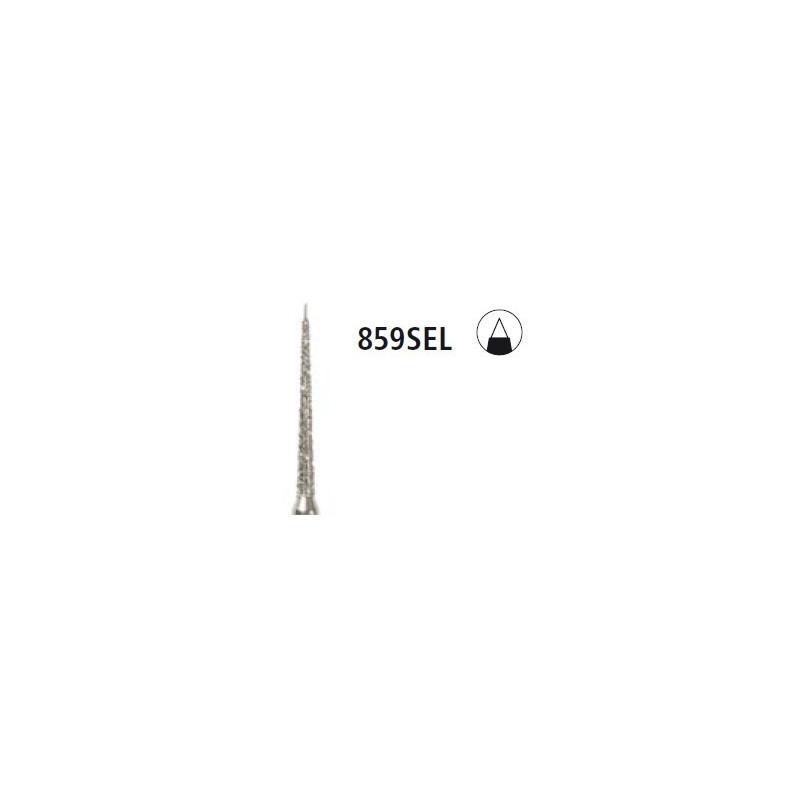 Diamond bur - cone safety apex 859SEL, turbine FG