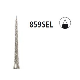 Diamond bur - cone safety apex 859SEL, turbine FG