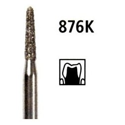 Diamond bur - torpedo 876K, turbine FG