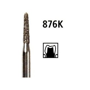 Diamond bur - torpedo 876K, turbine FG