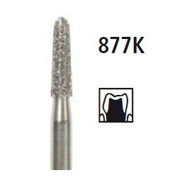 Diamond bur - torpedo 877K, turbine FG
