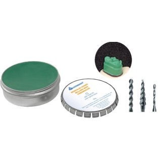 Milling wax, green - pack of 50 g