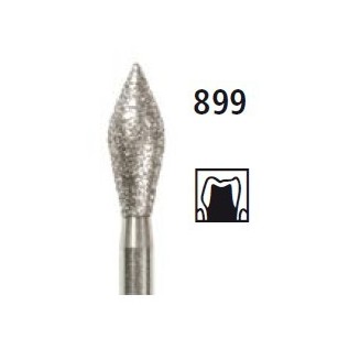 Diamond bur - big flame 899, turbine FG