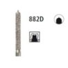 Diamond bur - cylinder with guide pin 882D, turbine FG