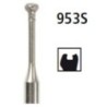 Diamond bur for micropreparation - lens 953S, turbine FG