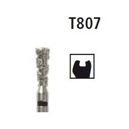 Diamond bur -  inverted cone Turbo T807, turbine FG