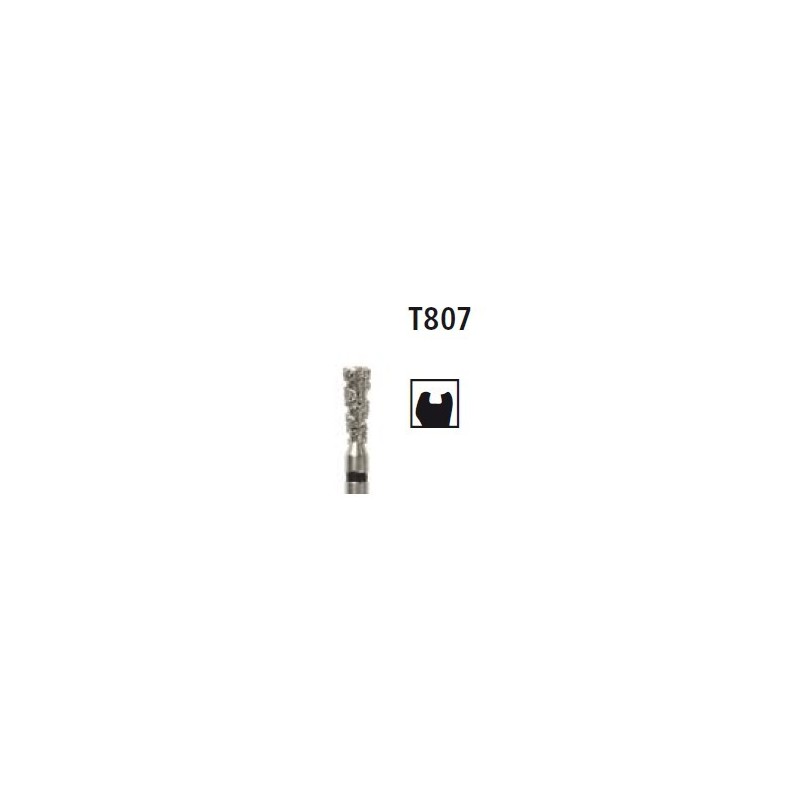 Diamond bur -  inverted cone Turbo T807, turbine FG