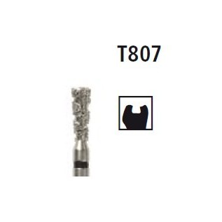 Diamond bur -  inverted cone Turbo T807, turbine FG