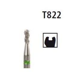 Diamond bur - inverted pear Turbo T822, turbine FG