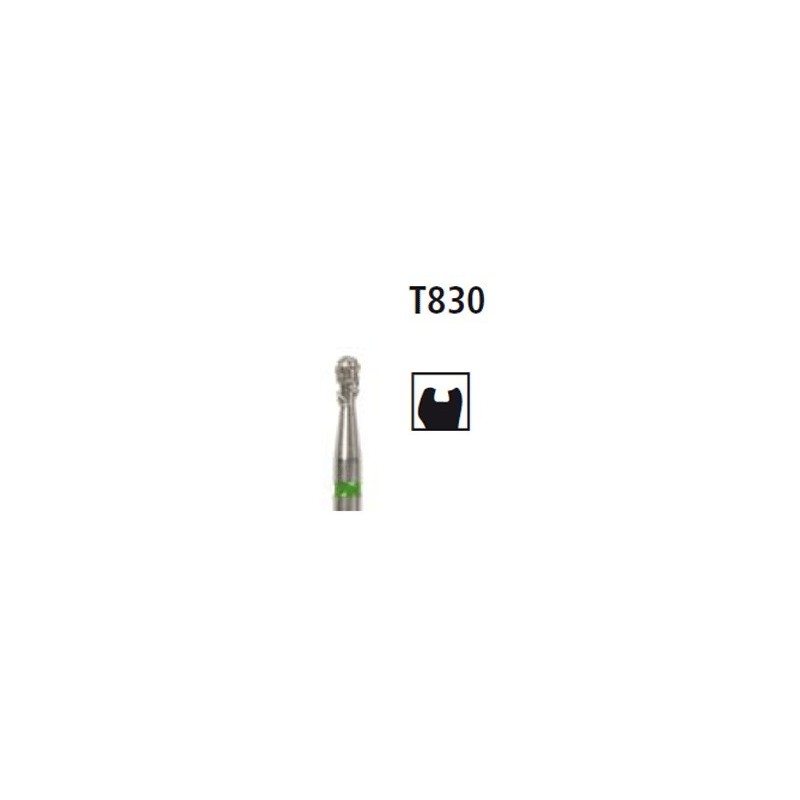 Диамантен борер - круша серия TURBO T830, турбинен