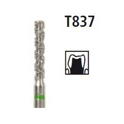 Diamond bur - long cylinder Turbo T837, turbine FG