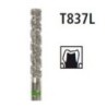 Diamond bur long cylinder - Turbo T837L, turbine FG