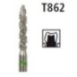 Diamond bur - flame TURBO T862, turbine FG