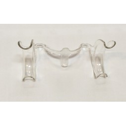 Cheek retractor, dosposable, for lips and tongue