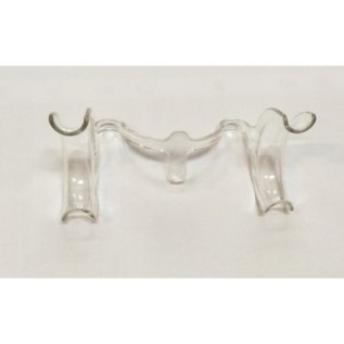 Cheek retractor, dosposable, for lips and tongue