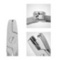 Plier for stop loops and Adams clasps - max 0,7 mm (wire)