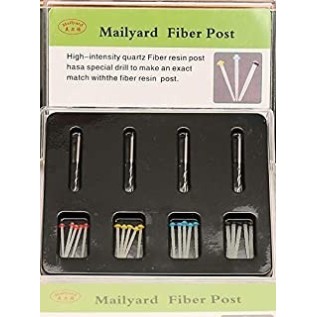 Set fiber posts "Mailyard" - assorted 20 pcs.