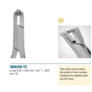 Reinforced TC distal end cutter - wire 21 x 25 inches