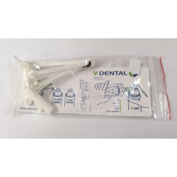 Spray connectors for handpieces lubrication