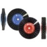 Brush wheel 40/80 mm for acrylics - 4 rows