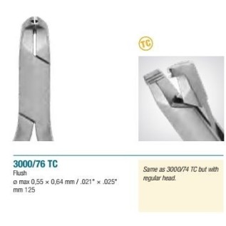 Distal end cutter, TC reinforced