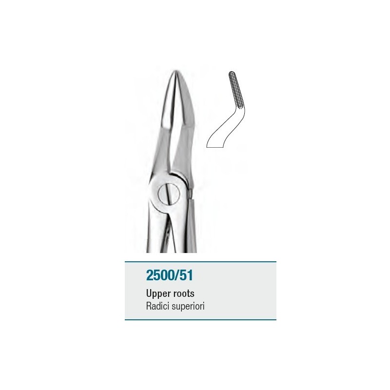 Extraction forceps for upper roots 4625