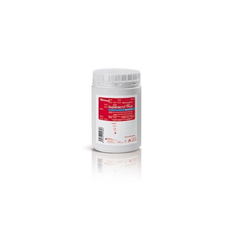 Heat-curing denture base resin Superacryl Plus, powder Heat-curing denture base resin Superacryl Plus, powder