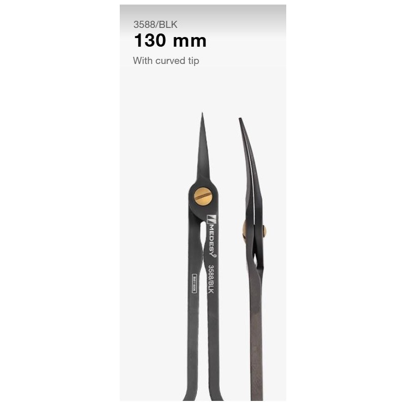 High-resistant Nerissimo Scissors - curved 130 mm