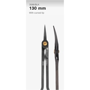 High-resistant Nerissimo Scissors - curved 130 mm