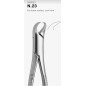 Plier for extraction American style