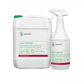 Disinfectant for delicate surfaces - foam spray.