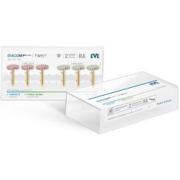 Diacomp plus twist diamond polishers set 6 pcs.