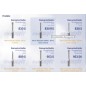 Micropreparation diamond  burs, medium grit - set 6 pcs.