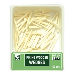 Fixing wooden wedges - pack 100 pcs.