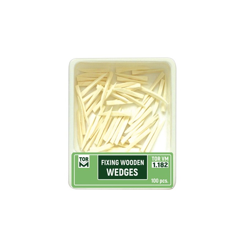 Fixing wooden wedges - pack 100 pcs.