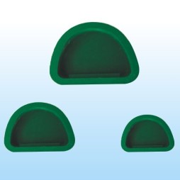 Temporary prepared model seat with sizes.