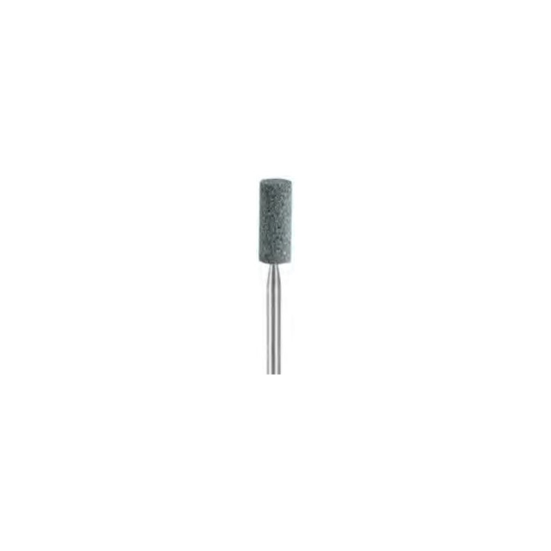 Silicon carbide abrasive stone Cerastone for ceramics and acrylic, green cylinder - (5 x 13)mm