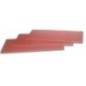 Modelling wax plates - pink (thin) - pack of 300 g