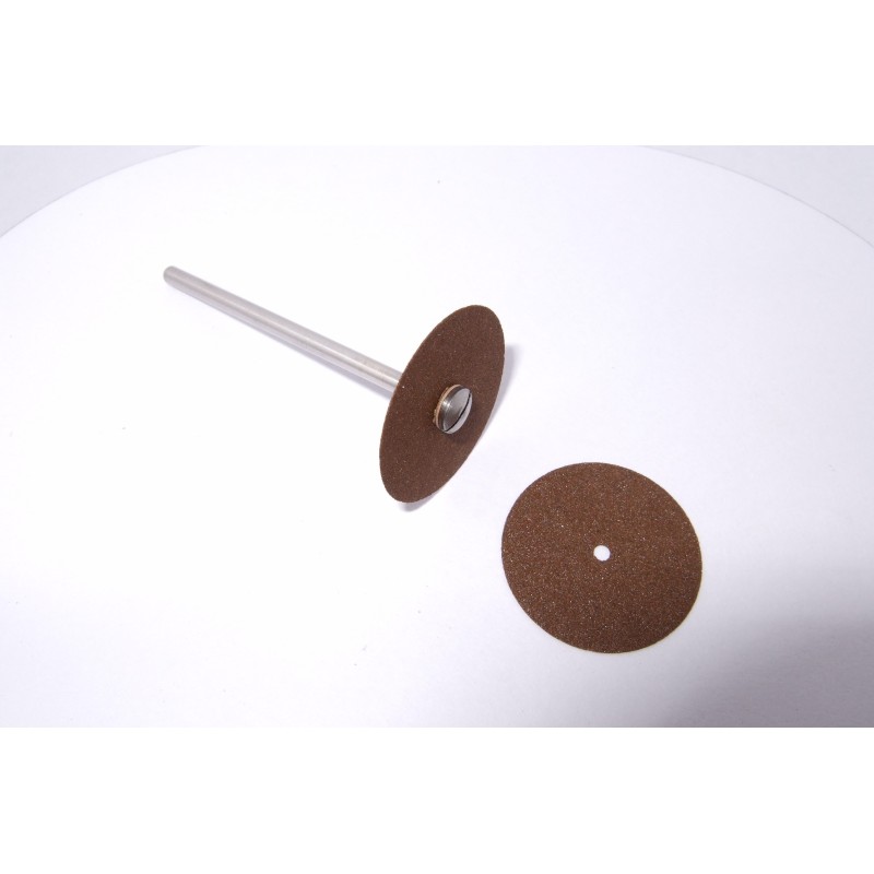 Carborundum separating disc, red - ø 22 mm