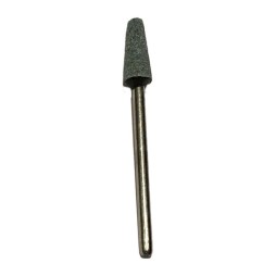 Carborundum stone, mounted truncated cone - 1 pc. (Wuhan)