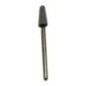 Carborundum stone, mounted truncated cone - 1 pc. (Wuhan)