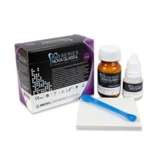Glass-ionomer Nova Glass Luting cement - pow/liq 35 g/15 ml