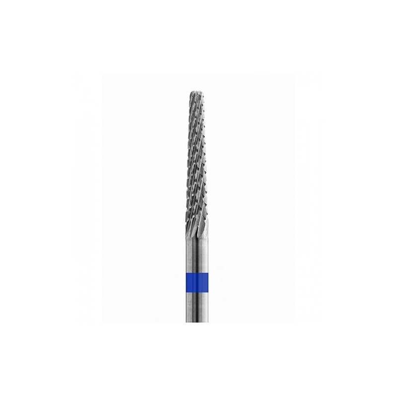Tungsten carbide cutter, super narrow cone (2,3 x 14)mm, cross cut Tungsten carbide cutter, super narrow cone (2,3 x 14)mm, cross cut