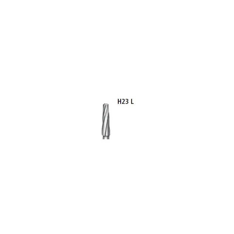 Tungsten carbide cone fissure bur - Н23L * НР