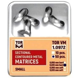 Sectional metal matrices, liver - 0.035 mm (soft)
