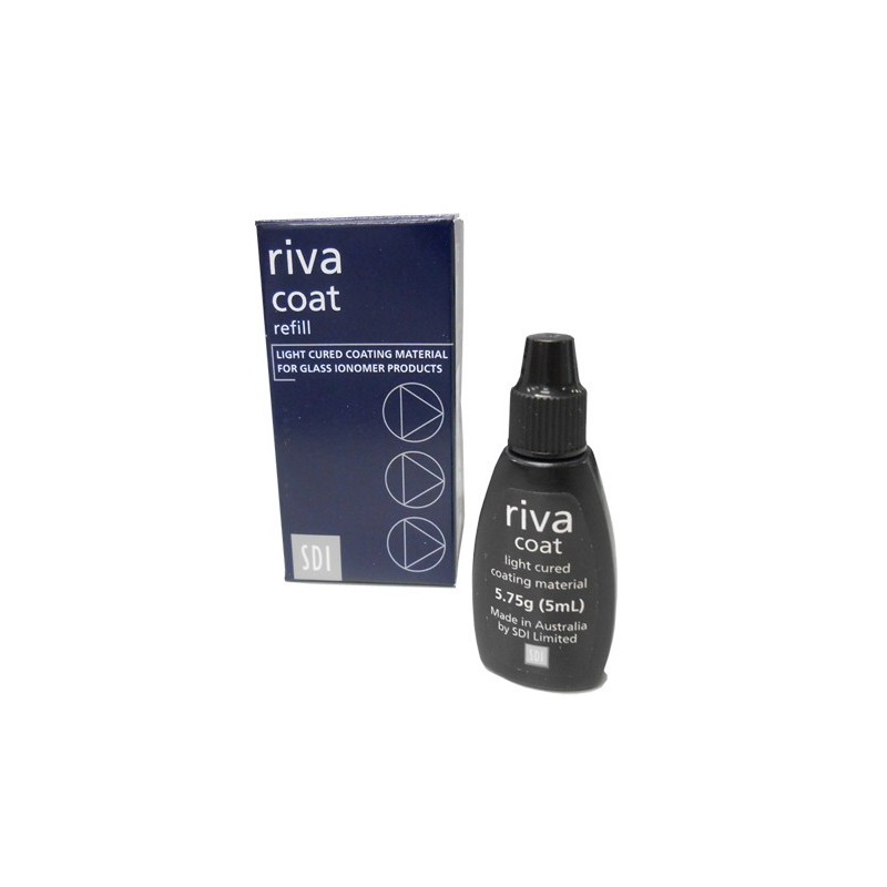 Light cured coating material for glass ionomer products RIVA COAT