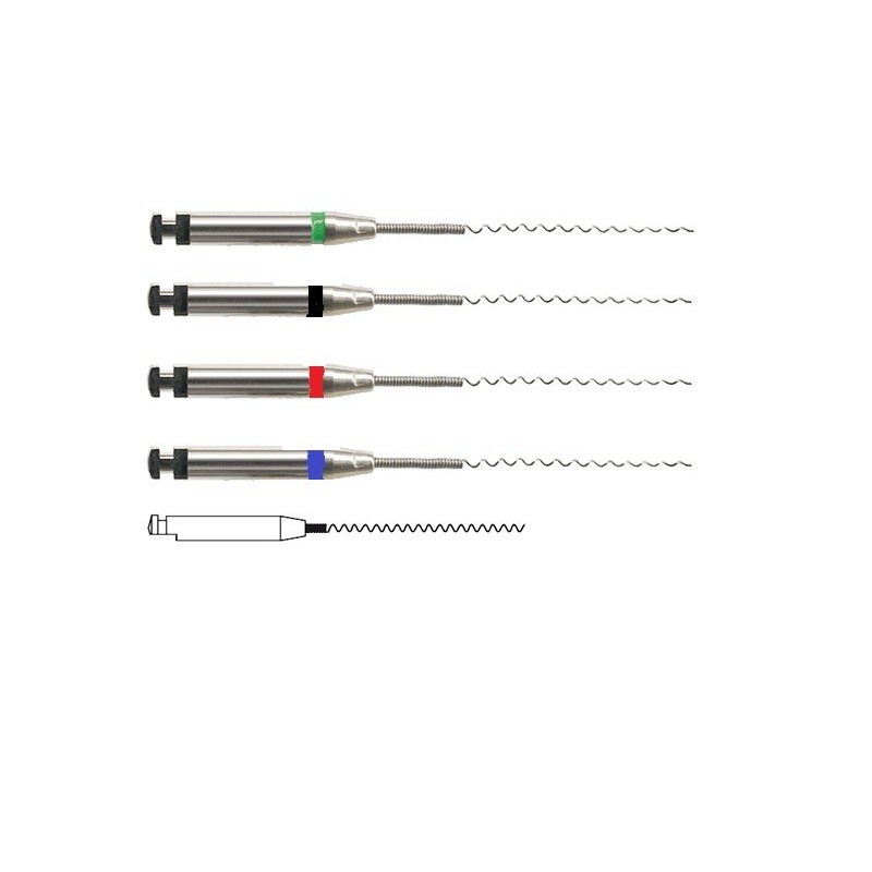 Root filler L, with coil spring 25mm
