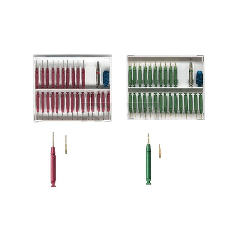 Parapulpal retention pins